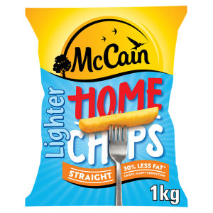 Mccain Lighter Home Chips Straight 1kg
