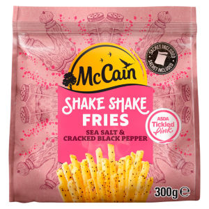 McCain Shake Shake Fries Salt & Cracked Black Pepper