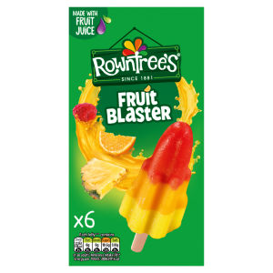 Rowntree's Fruit Blaster Ice Lollies 6X58ml