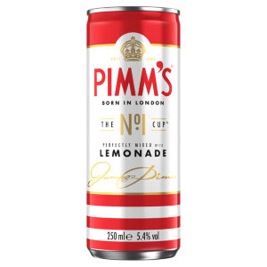Pimm's No.1 & Lemonade Ready to Drink Premix 250ml