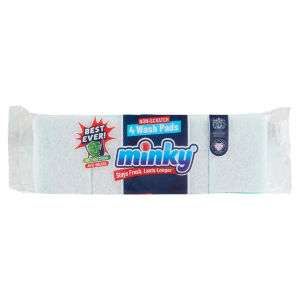 4 Non Scratch Wash Pads