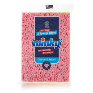 2 Super Thick Sponge Wipes