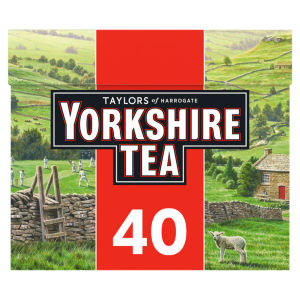 Yorkshire 40 Tea Bags 125G