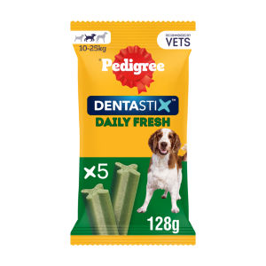 PEDIGREE® DENTASTIX™ Daily Dental Chews Medium Dog Treat 5 Sticks