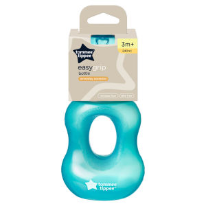 240ml Everyday Essential Easy Grip Baby Bottle, Medium Flow, 3m+