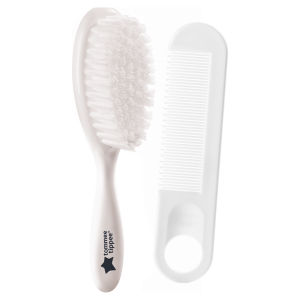 Essential Basics Brush and Comb Set, Soft Bristles for Baby Hair