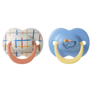 TOMMEE TIPPEE ULTIMATE FIT ORTHODONTIC SILICONE 6-18M 2 SOOTHERS