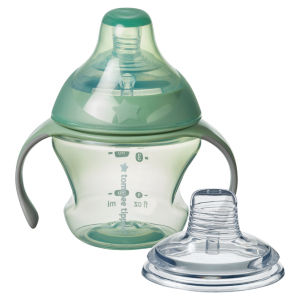 1x Bottle to Spout Cup, Easy-Grip, 4 Months+, Assorted Colours