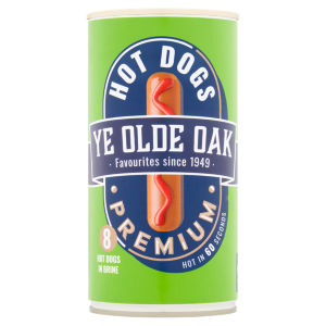 8 Premium Hot Dogs in Brine 560g
