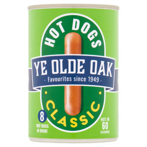 8 Classic Hot Dogs in Brine 400g