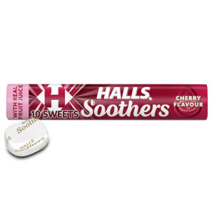 Soothers Cherry Lozenges Roll 45g