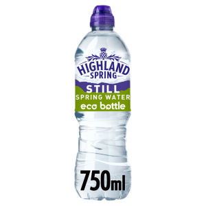 100% Recycled Bottle* Still Spring Water 750ml