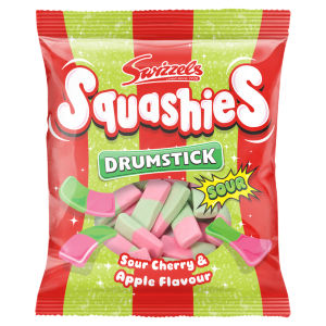 Swizzels Drumstick Squashies Sour Cherry & Apple 140G