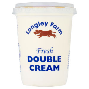 Fresh Double Cream Pasteurised 450ml