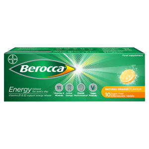 10 Natural Orange Flavour Sugar Free Effervescent Tablets