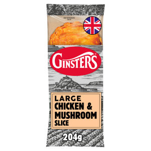 Ginsters Creamy Garlic Mushroom Slice 170G