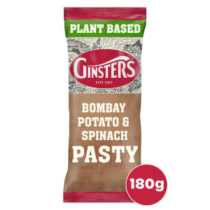 Ginster Pasty Bombay Potato & Spinach 180G