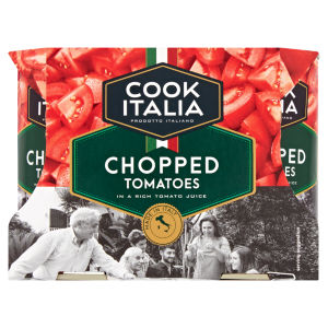 Chopped Tomatoes in a Rich Tomato Juice 4 x 400g (1.6kg)
