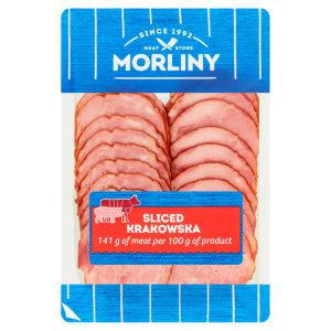 Morliny Krakowska Sausages Slices 80G