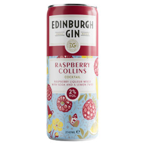 Edinburgh Gin Raspberry Collins Cocktail 250ml