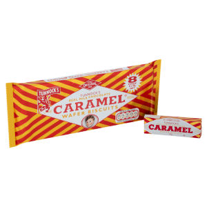 Caramel Log Roasted Coconut Covered Caramel Wafer Biscuits 8 x 32g