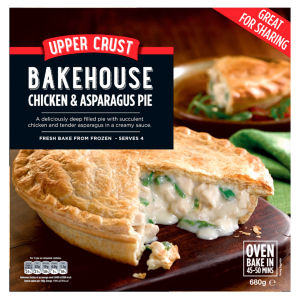 UpperCrust Bakehouse Chicken & Asparagus Pie 680g