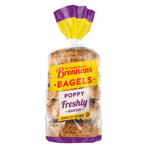 Poppy Bagels 425g