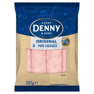 Denny 8 Gold Medal Pork Sausages
