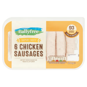 6 Chicken Sausages 240g