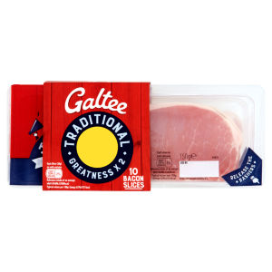 10 Traditional Bacon Slices 2 x 150g (300g)