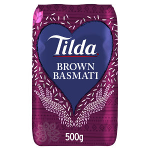 Tilda Brown Basmati Rice 500g
