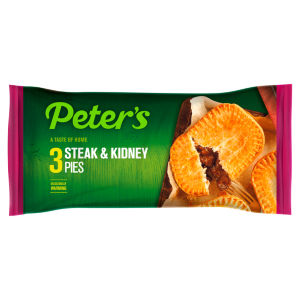 3 Steak & Kidney Pies