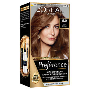 Préférence Permanent Hair Dye, 5.0 Light Brown