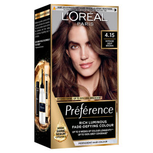 L'Oreal Paris Preference 4.15 Caracas Intense Deep Brown Permanent Hair Dye