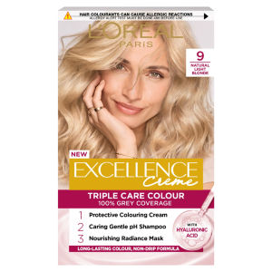 L'Oreal Paris Excellence Creme 9 Natural Light Blonde Permanent Hair Dye
