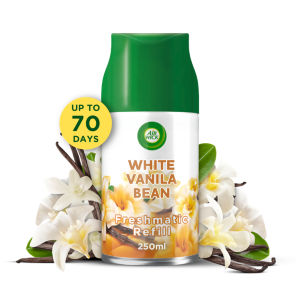 Freshmatic Refill, White Vanilla Bean Air Freshener, 250ml