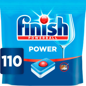Finish Power All In One Dishwasher Tabs 110 Pack 1760G