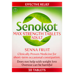 Senokot Max Strength Tablets Senna Laxative Constipation