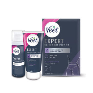 Veet Expert Hair Removal Cream Kit 2x50ml