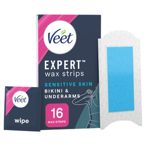 Veet 30 Expert Wax Strips with Almond Oil