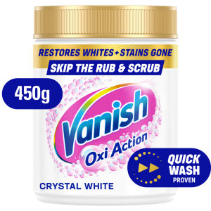 Vanish Gold Crystal White Oxi Action Stain Remover Powder 450g