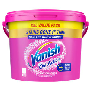 Vanish Gold Oxi Action 2 x 2.4 kg (total 4.8 kg) Laundry Booster Fabric Stain Remover Powder for tough stains