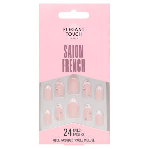 London Salon French 24 Nails No. 128