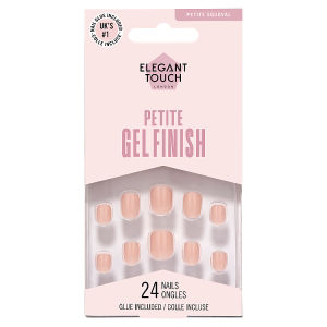 Elegant Touch London Petite Gel Finish Peach Tea Nails x24