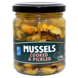 Van Smirren Mussels Cooked 8 Pickled 205G