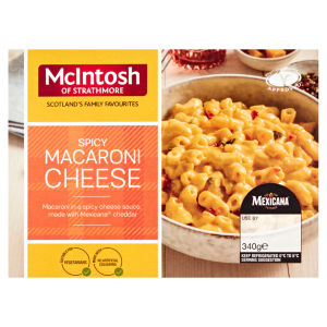 of Strathmore Spicy Macaroni Cheese 340g