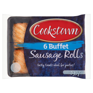 6 Buffet Sausage Rolls 216g