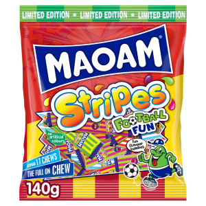 Maoam Stripes Football Fun 140g
