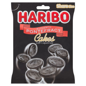 Pontefract Cakes Chewy Liquorice Sweets Sharing Bag 175g