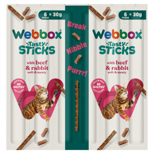 Tasty Sticks with Beef & Rabbit 30g (6 x 5g)